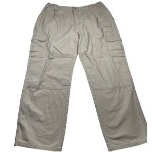 5.11 Tactical Mens Cargo Pants Relaxed Fit Cotton Blend Beige Size 34
